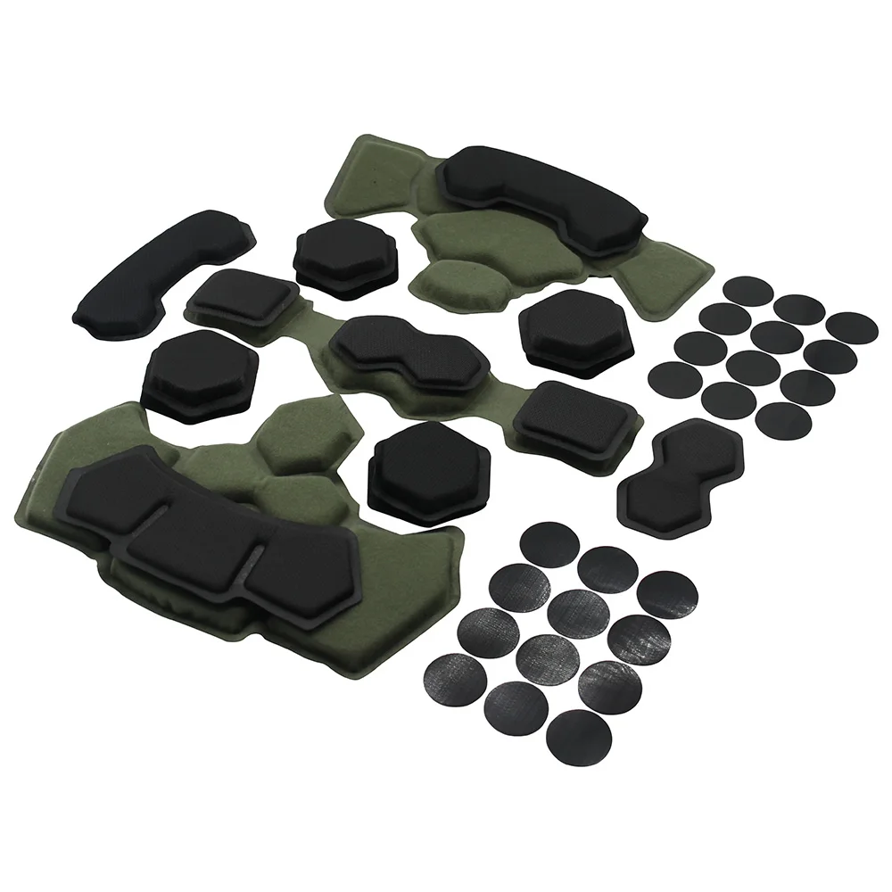 Wendy Helmet Suspension System Helmet Lanyard &Helmet Memory Foam Pad FAST MICH Outdoor Hunting Helmet Accessies