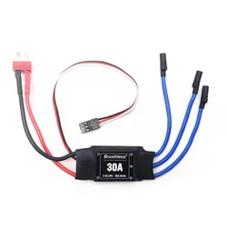 High-Performance Brushless ESC Speed Controller with 5V 3A UBEC (30A T plug)