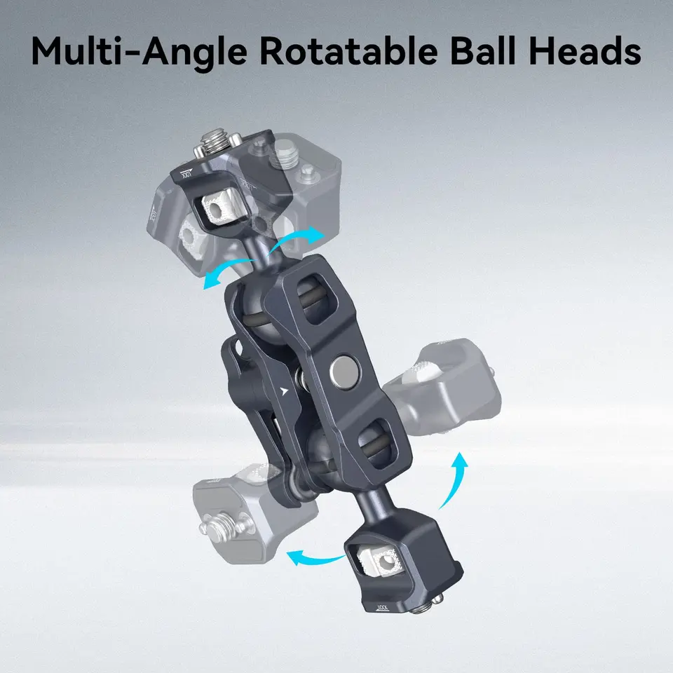 SmallRig マジック アーム 1/4 インチネジ付きフレキシブル関節