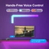Intelligent Creative RGBIC Splicing Wall Lamp Remote Control Music Sync Smart LED Light Bedroom Decoration Atmosphere Lamp 4