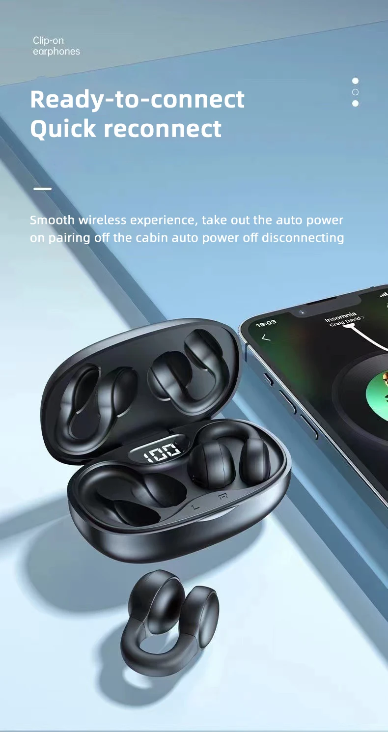 X58 earphones Bluetooth Low latencyHiFi sound sports