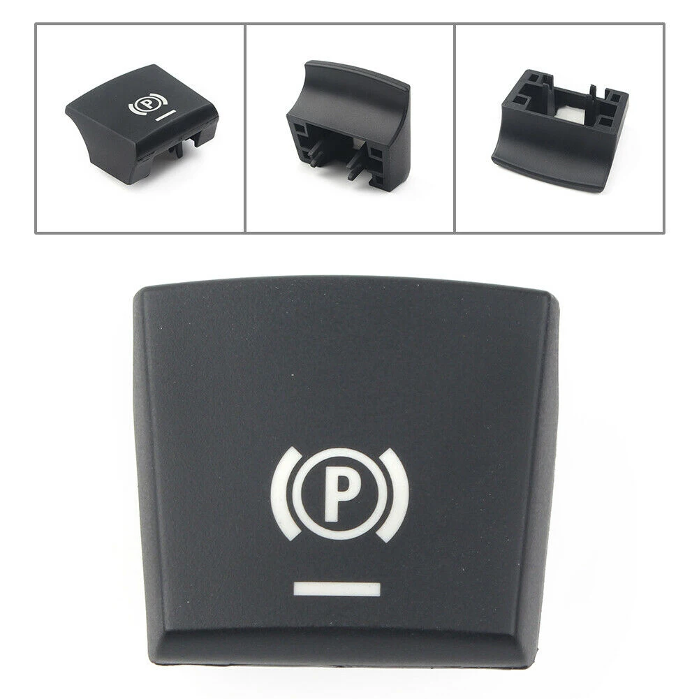

High Quality Hot Sales Practical Useful Durable Parking Brake Button Handbrake Accessories Black Cover Interior