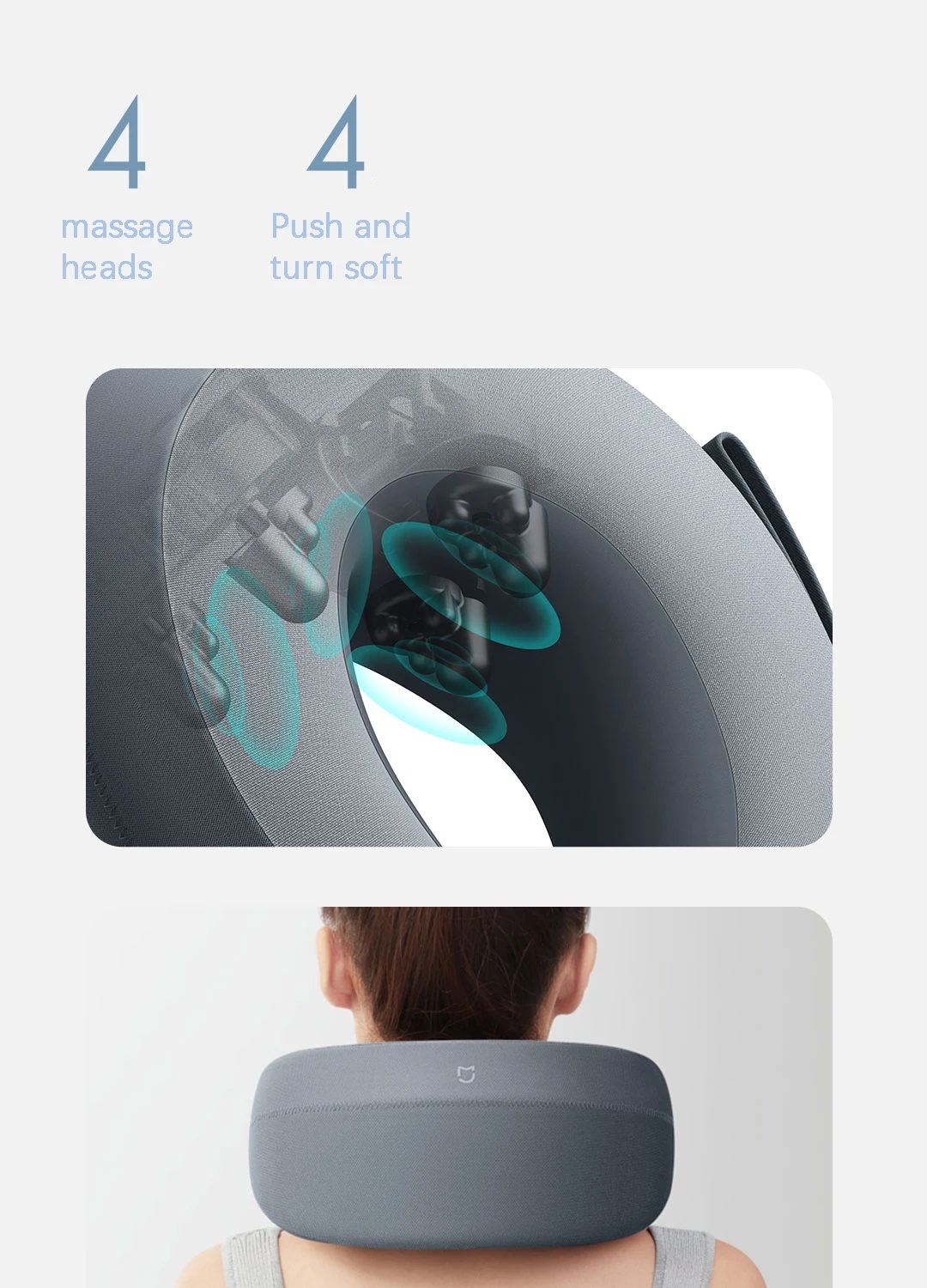 Xiaomi Mijia Smart Neck Massager Integrated Shoulder Neck Massage with Mija APP description image 3