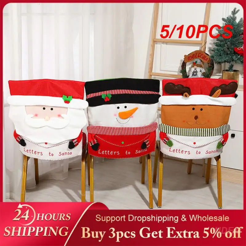 

5/10PCS Decorations Unique Christmas Home Decor Lovely Vacation House Accessories Festival Party Supplies Best Praise