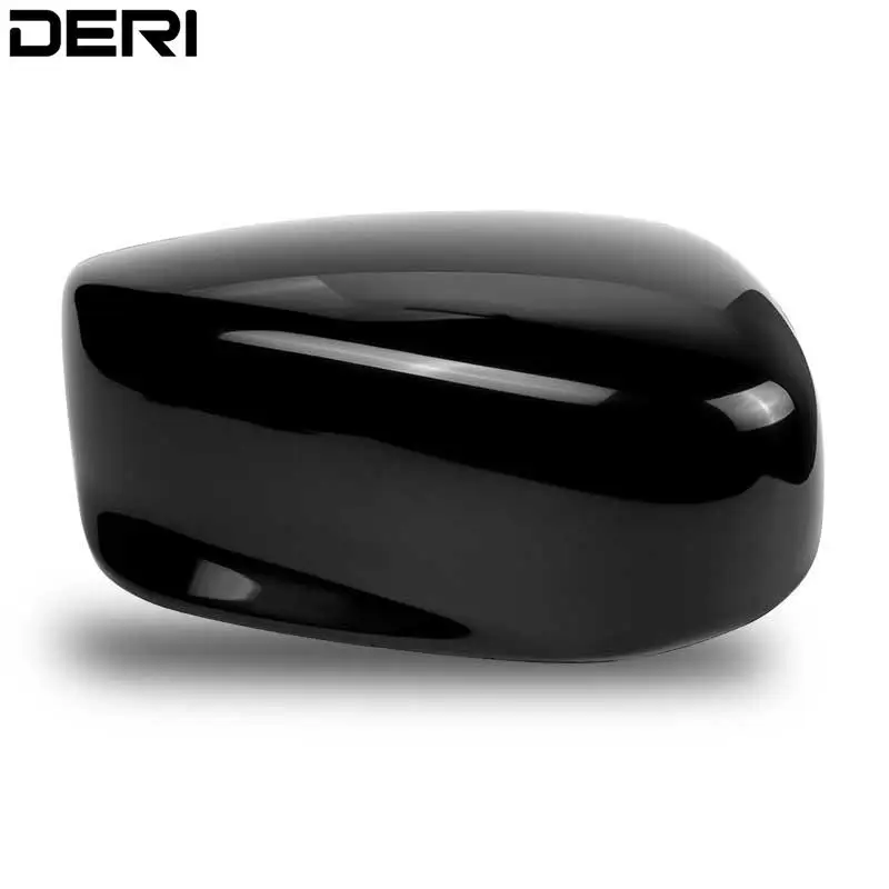 1pc Door Front Left Right Passenger Side Rear Mirror View Black Cover Trim Cap Durable Bractical