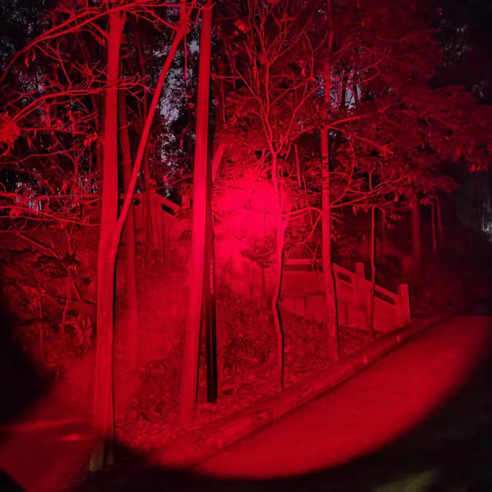 Convoy Flashlight C8 Plus KR CSLNM1.23 SST-20-DR Red Light Lanterna Led 18650 Torch Portable Latarka Hunting Camping Flash Lamp