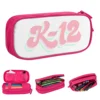 K-12 Melanie Martinez Pencil Case Music Singer Pencilcases Pen for Student Big Capacity Bags Students School Cosmetic Stationery 1