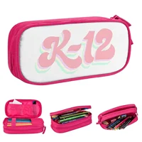 K-12 Melanie Martinez Pencil Case Music Singer Pencilcases Pen for Student Big Capacity Bags Students School Cosmetic Stationery 1