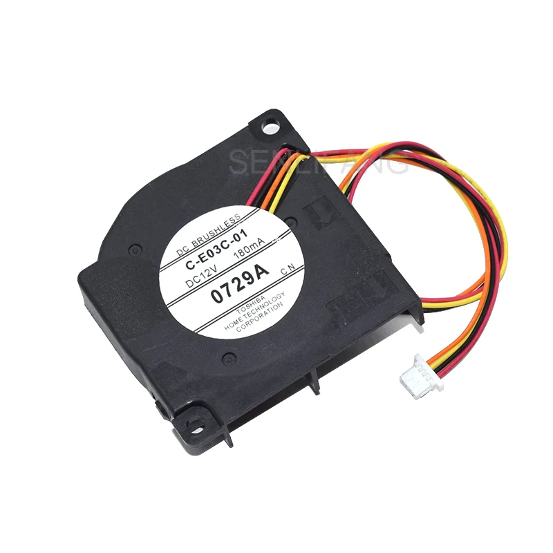 SLF New Cooler C-E03C-02 C-E03C-01 DC 12V 180mA Four Wires Cooling Fan For C260M/C3011WN/C301MN/C301MS