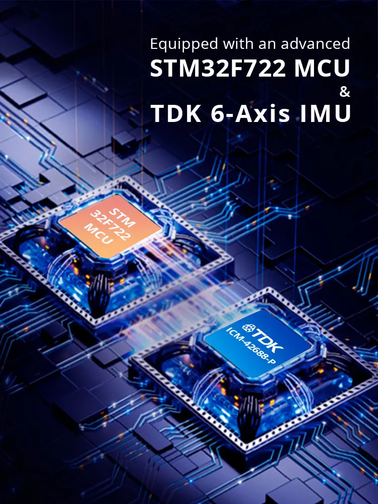 Description Picture 5 of itemRadiomaster NEXUS Helicopter Flight Controller FC Built-in Black Box Support CRSF DSM S.BUS UART For RC Fixed Wing Helicopter