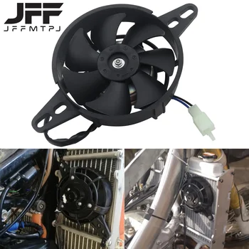 Motocross Motore 12V Radiatore Ventola Di Raffreddamento Radiatore Olio Per ATV Quad Go Kart Honda Yamaha KTM Kawasaki Suzuki Parte Universale