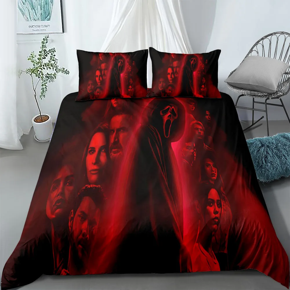 

Scream Children Duvet Cover Set UK Single Double King US Twin Full Queen Bed Linen Set