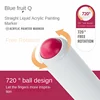 Languo acrylic marker pen soft head painting  can be stacking color intelligent control ink color pens 9 color student brush set 5