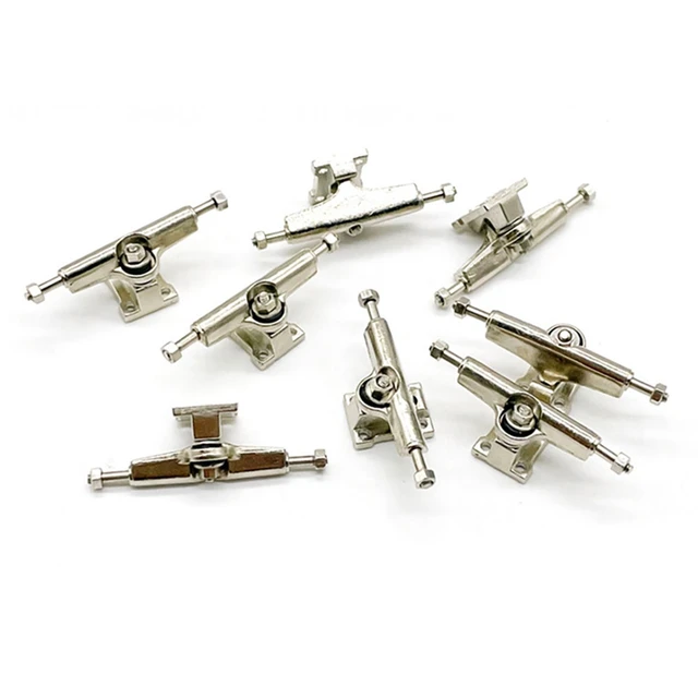 10 Pcs 29Mm Fingerboard Trucks Finger Skateboard Deck With Nuts With Spanner Screwdriver For Finger Skateboards 6