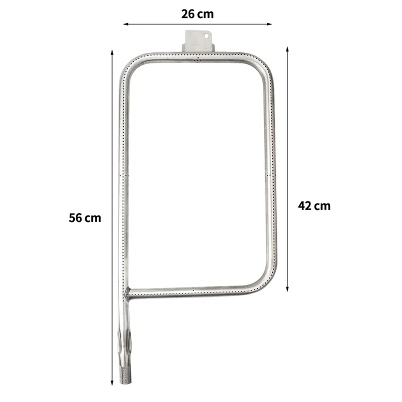 Durable Stainless Steel Grill Burner Tube 65032 Replace Parts For Weber Q300 Q320 Q3200 Series Gas Grill