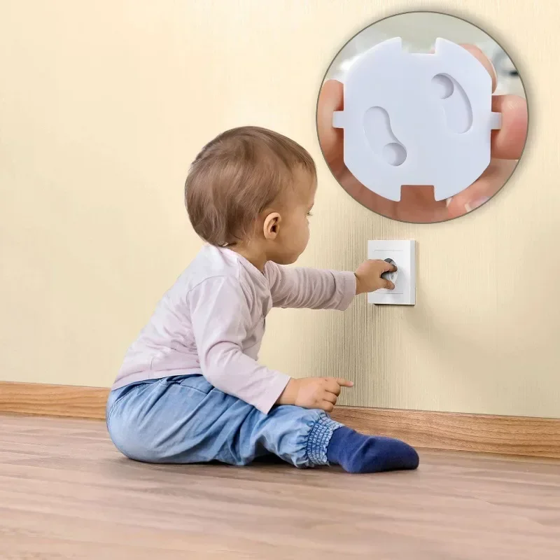 Socket Covers 10pcs Baby Safety Electrical Plastic Outlet Protectors