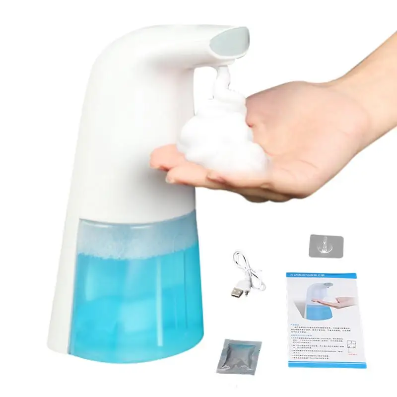 

300ML Automatic Induction Foam Soap Dispenser Smart Infrared Touchless Hand Washer For Kitchen Bathroom