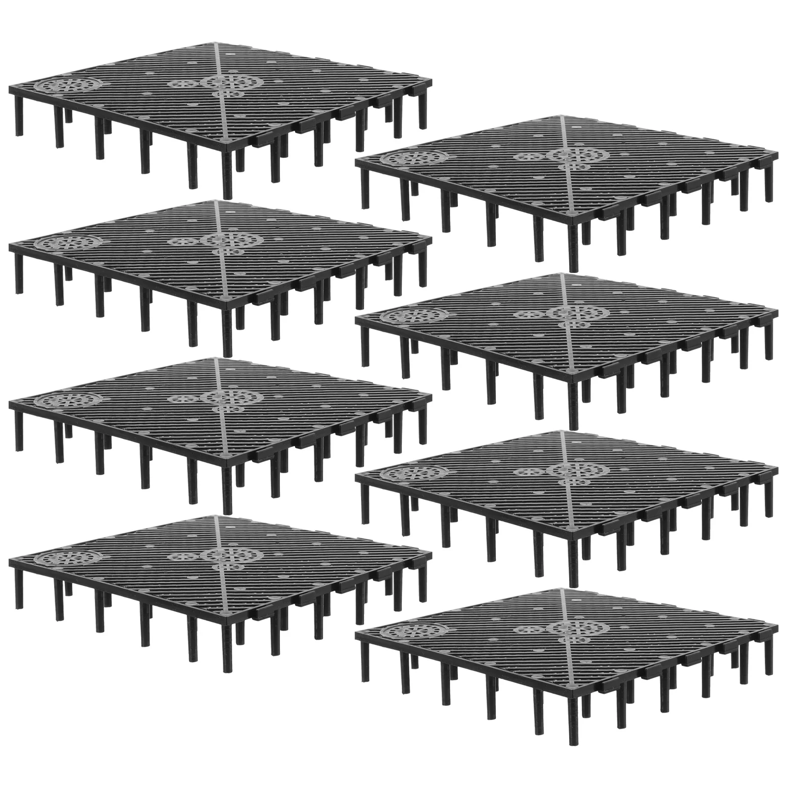 

Aquarium Bottom Grid: Plate Tank Bottom Filter Aquarium Undergravel Filter Board Divider Tank Bottom- Black