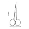 50LD Stainless Steel Curved Scissors Manicure Pedicure Grooming Tool Scissors for Professional Finger & Toe Care 6