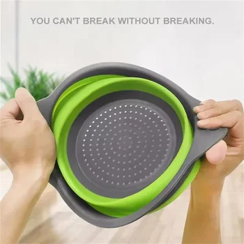 2-Piece Foldable Colander Set 5