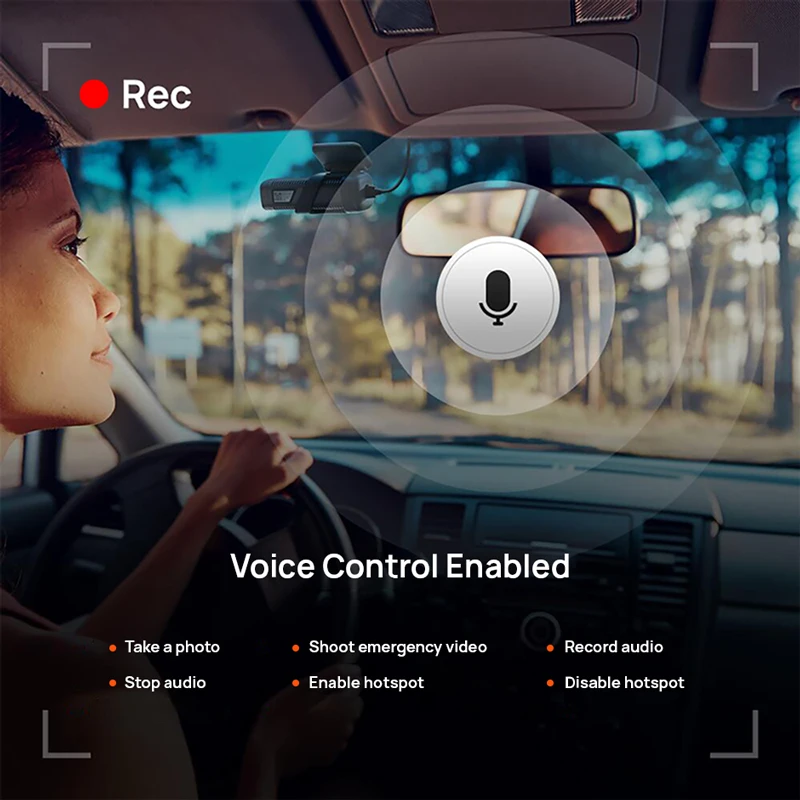 70mai ڵ DVR ī޶   GPS ADAS, 24 ð  , eMMC 丮,  ķ M500, 1944P, 170FOV
