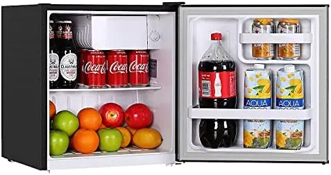 Frestec 1.6 Cu' Mini Refrigerator, Small Refrigerator, Mini Fridge with  Freezer, Compact Refrigerator, Green (FR 160 GREEN)