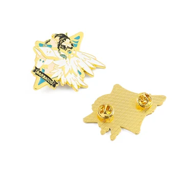 Game Genshin Impact Enamel Pin Brooch Metal Badges for Clothing Jewelry Anime Pins for Backpacks Accessories Gift for Friends 3