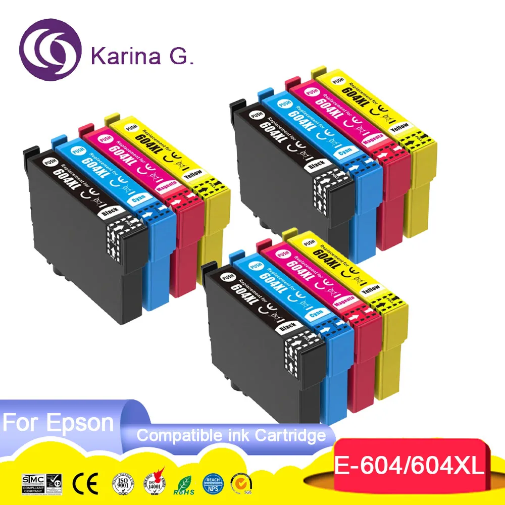 Compatible Inkjet Ink Cartridge 604 XL T604 XL 604XL T604XL