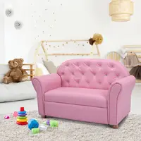 Costway Kids Sofa Princess Armrest Chair Lounge Couch Children Toddler Gift 2