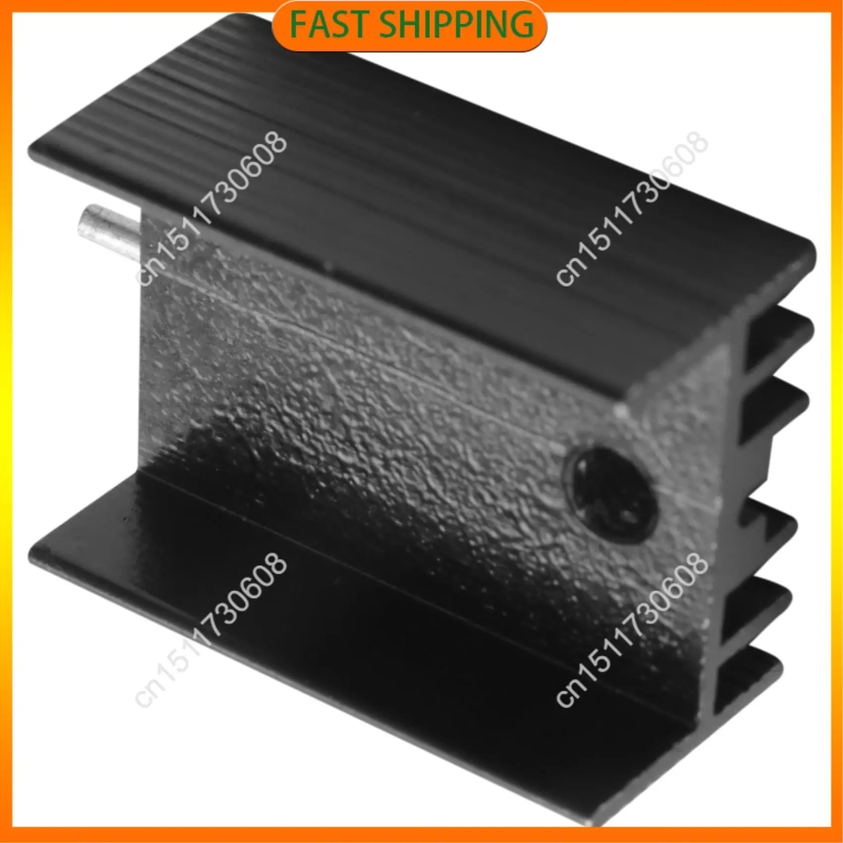 Buy Now 10 Pcs 21X15x11mm Black Aluminum Heat Sink For TO-220 Mosfet Transistors