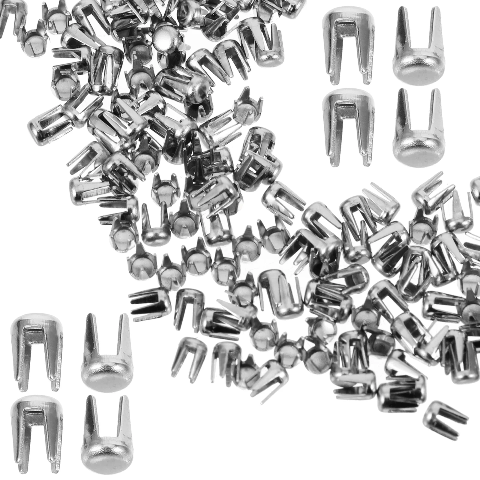 

Bead Nailer Clothing Rivet Spike DIY Rivets Crafting Kit Bag Accessories Four Claw Studs Decorative Buttons
