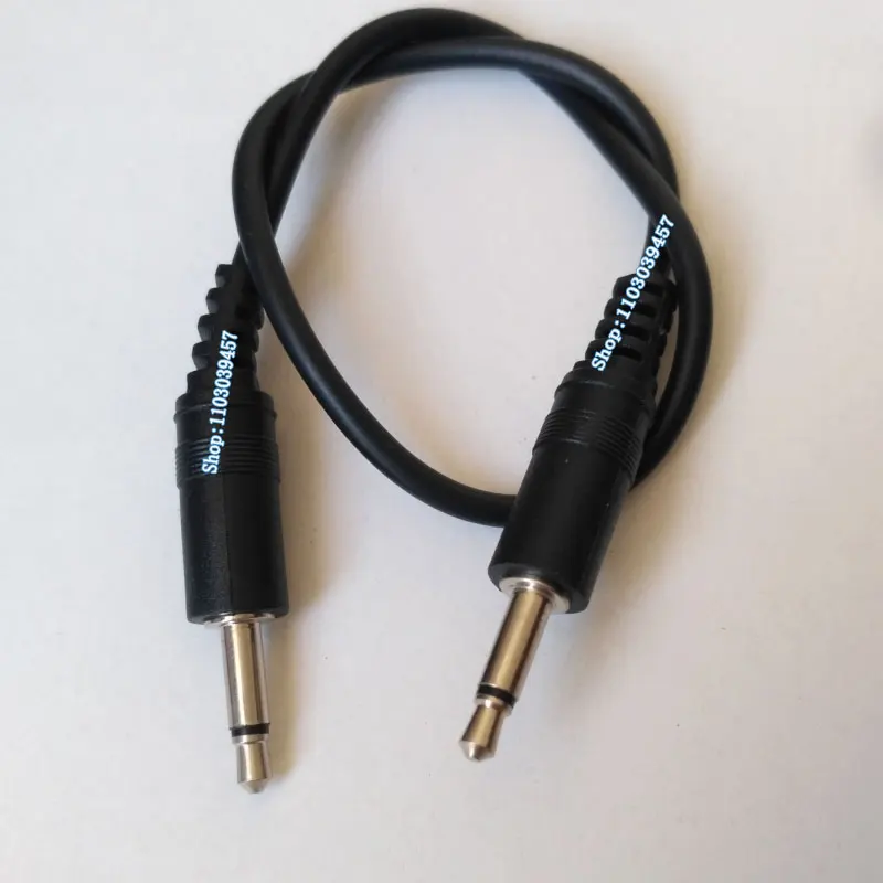 Cable de Audio macho a macho Mono de 3,5mm TS, 30cm, 50cm, 3,5 TS macho a Mono de 3,5mm, Cable de Audio Mono TS de 3,5 a 3,5mm