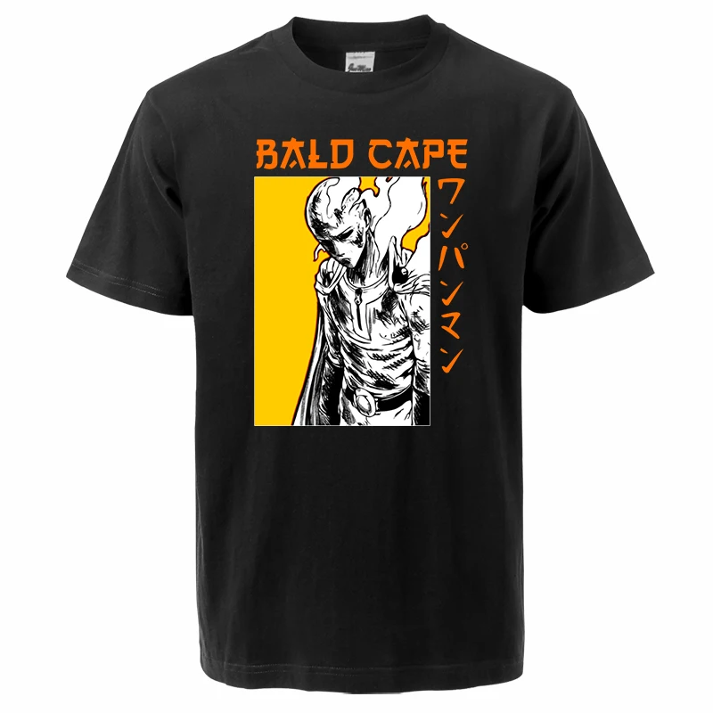 One Punch Man Japanese Cartoon Tshirt New Summer Men'S Hip Hop T-Shirt Cotton Cool Tees Man Clothes Harajuku Tshirt