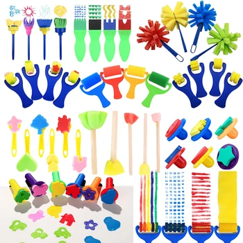 Sponge Brush Roller Set 1