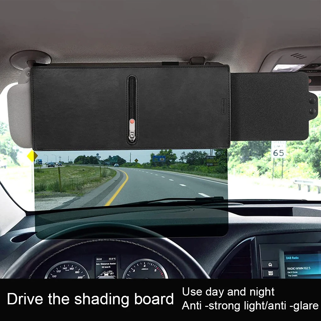 PC 자동차 태양 쉐이드 익스텐션 범용 전면 눈부심 방지 인테리어 햇빛가리개