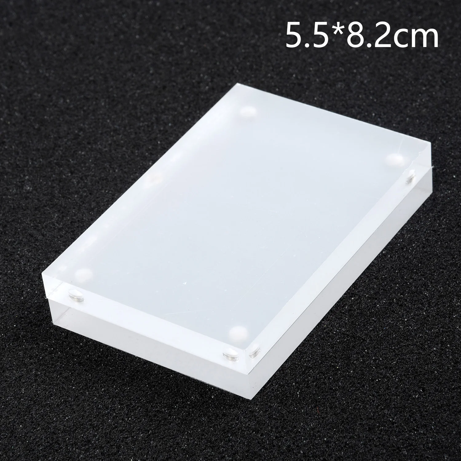 

1*Photo Frame Right-angle Acrylic Photo Frame Settable Thickness 0.8+0.8cm 7.5*10.5cm 100% Brand New And High Quality