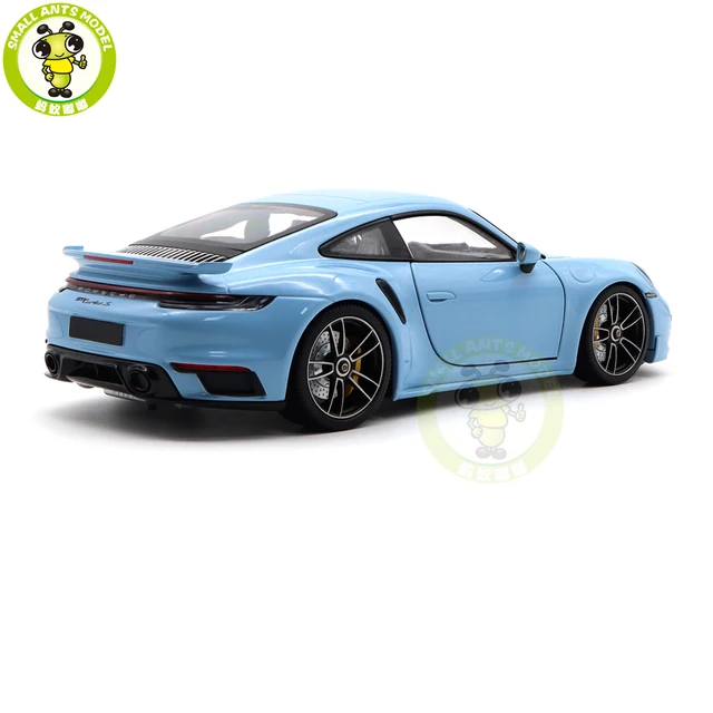 1/18 Minichamps 2021 Porsche 911 (992) Turbo S Coupe Sport Design 20th  Anniversary Edition (Blue) Full Open Diecast Car Model Limited 500 Pieces 