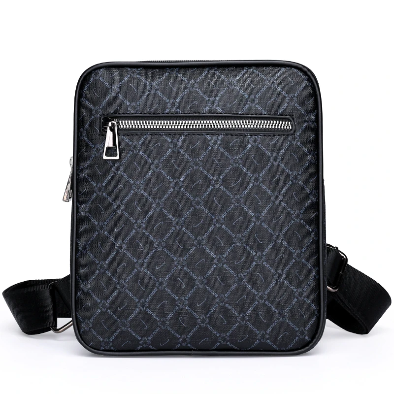 

Men's Small Bag Handbag Business Style PU Leather Male Crossbody Bag Messenger Purse Vintage Pattern Design Men's Shoulder Bag