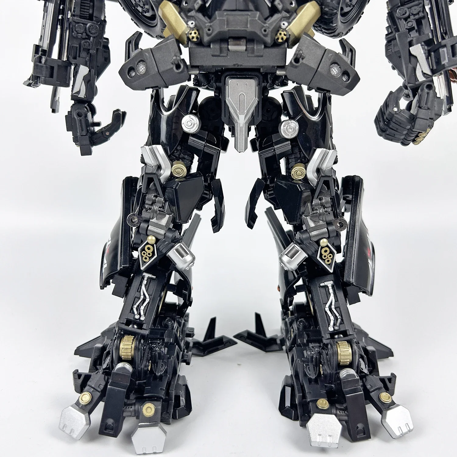 Black Apple Transformation Toy M06 MPM06 M-06 Tin Enlarged Metal
