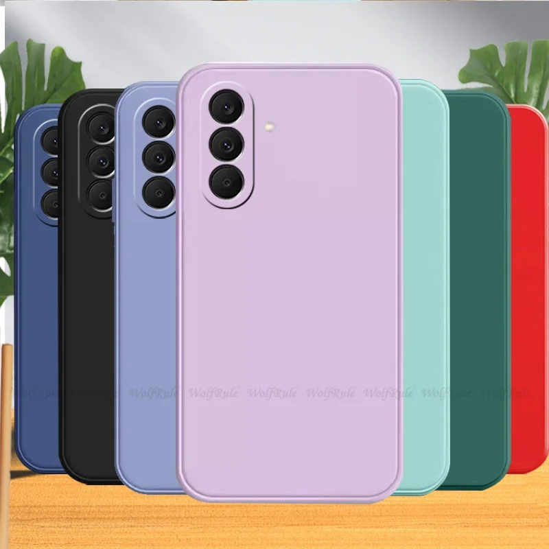 Enhanced Liquid Silicone Shockproof Case Cover for Samsung Galaxy - Soft TPU Bumper Design