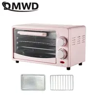 Mini Electric Oven 12L Capacity Household Multi-functional Backing Tool Double trays Temperature adjust With timer Knob control 1