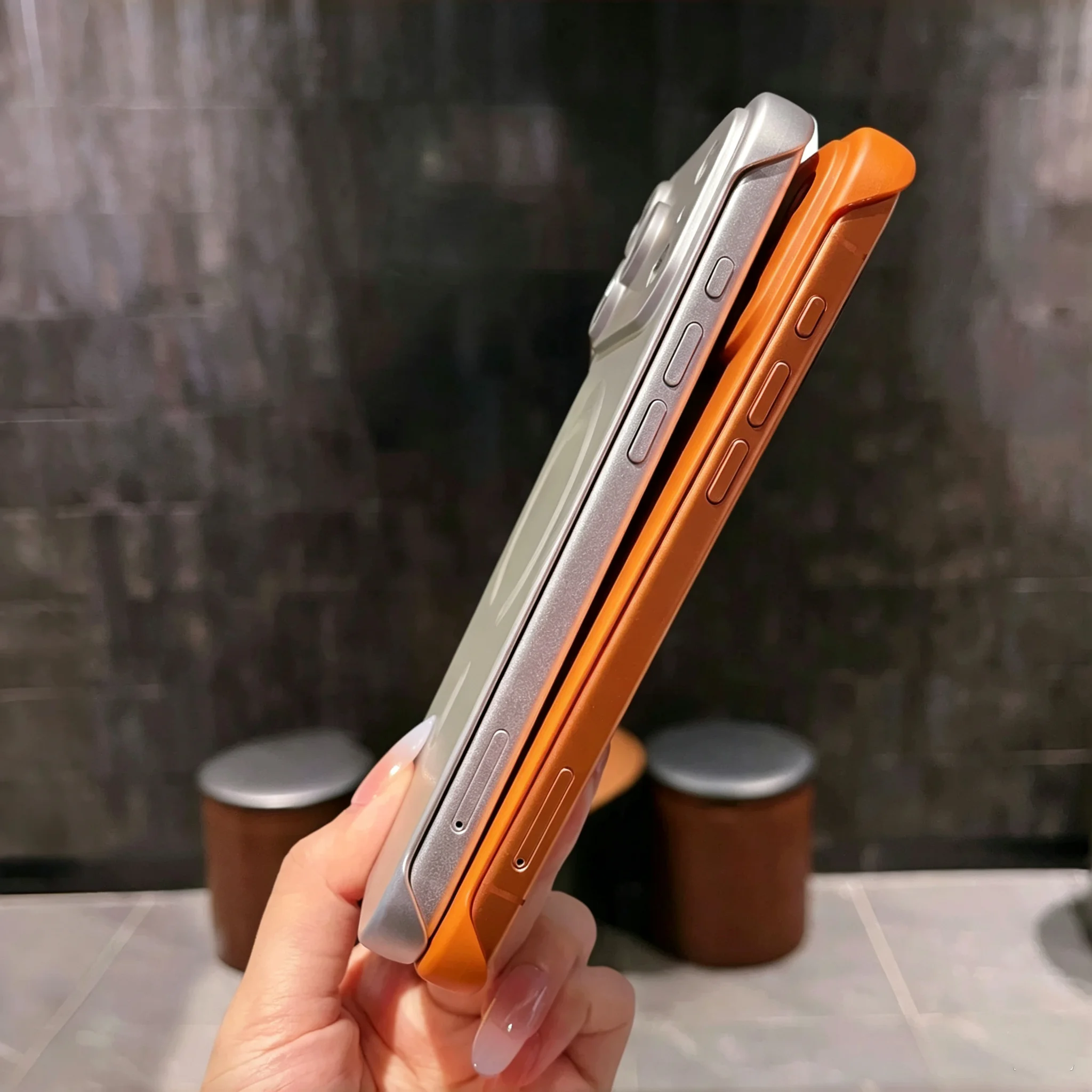 Ultra-Thin Frameless Magnetic Phone Case with Heat Dissipation - Hard PC Matte Cover with MagSafe Compatibility