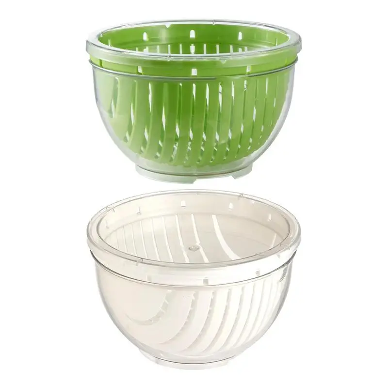 

Cooking Salad Chopper Bowl Multifunctional Veggie Choppers And Dicers Salad Cutter Bowl Food Grade Pot Kitchen Accessories