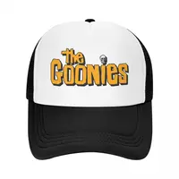 The Goonies Logo Mesh Baseball Caps Adult Sport Trucker Worker Cap Dad Hat Snapback Caps Golf Hats High Quality Trucker Hat 1