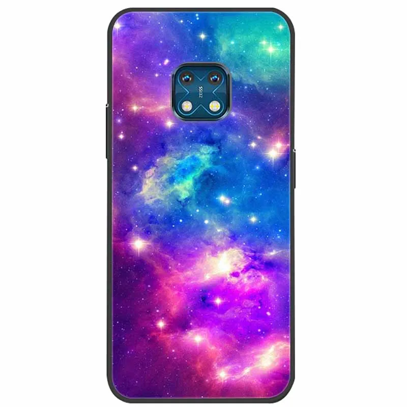 Soft Silicone Landscape Tiger TPU Back Cover with Cute Cartoon Design