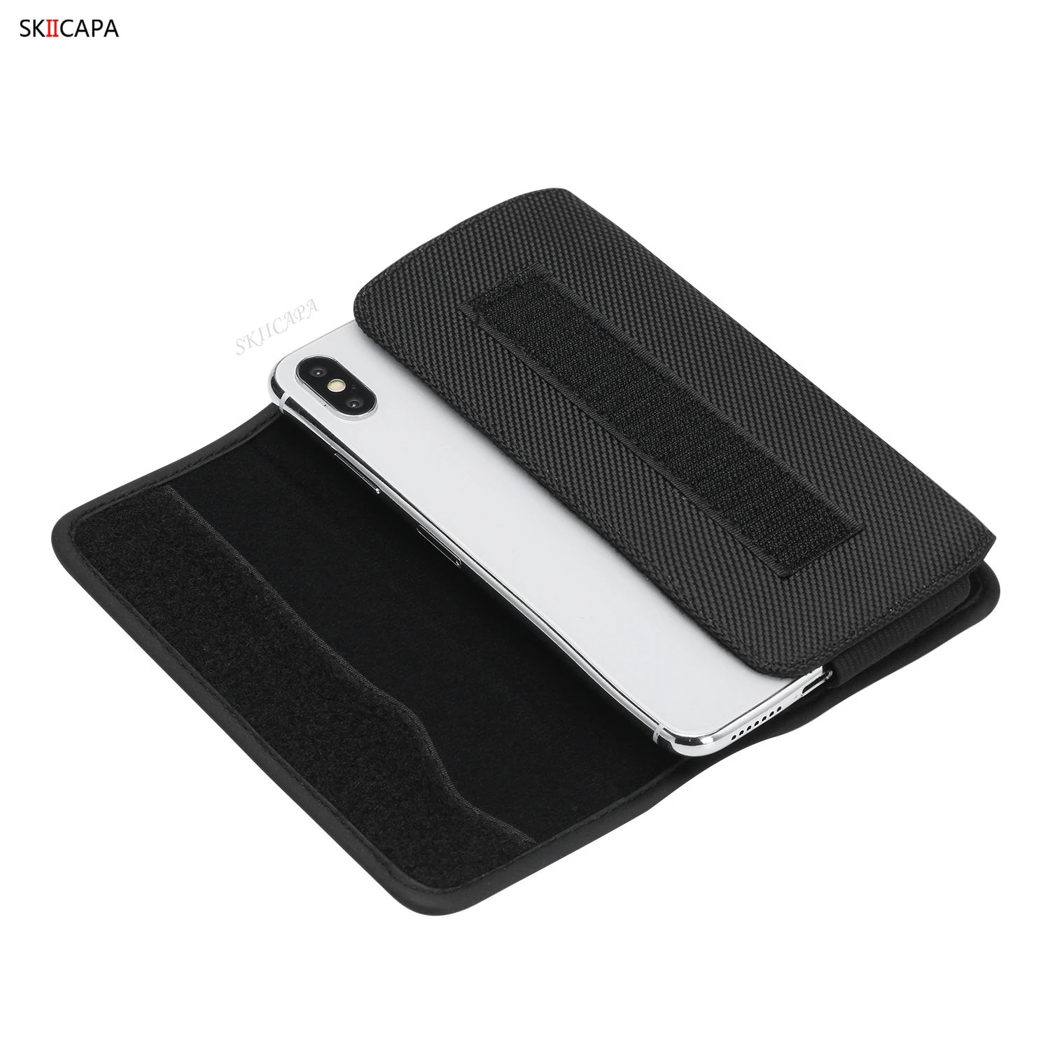 Oxford Canvas Phone Belt Clip Holster Cover Pouch