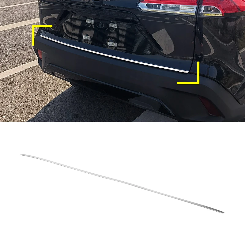 For Toyota Corolla Cross XG10 2021 2022 2023 Hybrid Stainless Steel Car Rear Trunk Tail Gate Door Strip Cover Trim Strip Sticker 2 For Toyota Corolla Cross XG10 2021 2022 2023 Hybrid Stainless Steel Car Rear Trunk Tail Gate Door Strip Cover Trim Strip Sticker 2