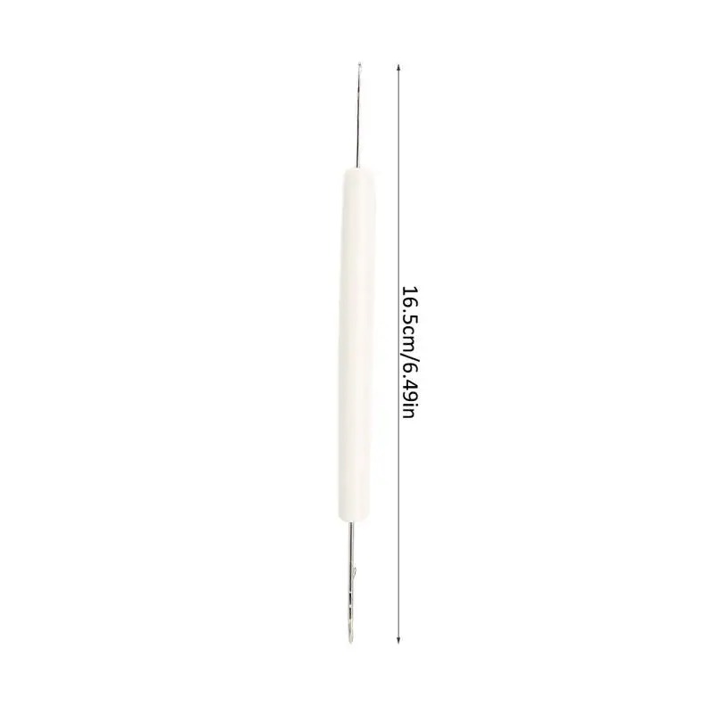 뜨개질 기계 더블 엔드 바늘 실버 리드 LK360 LK150 LK100 SK860 바느질 도구, 핸들