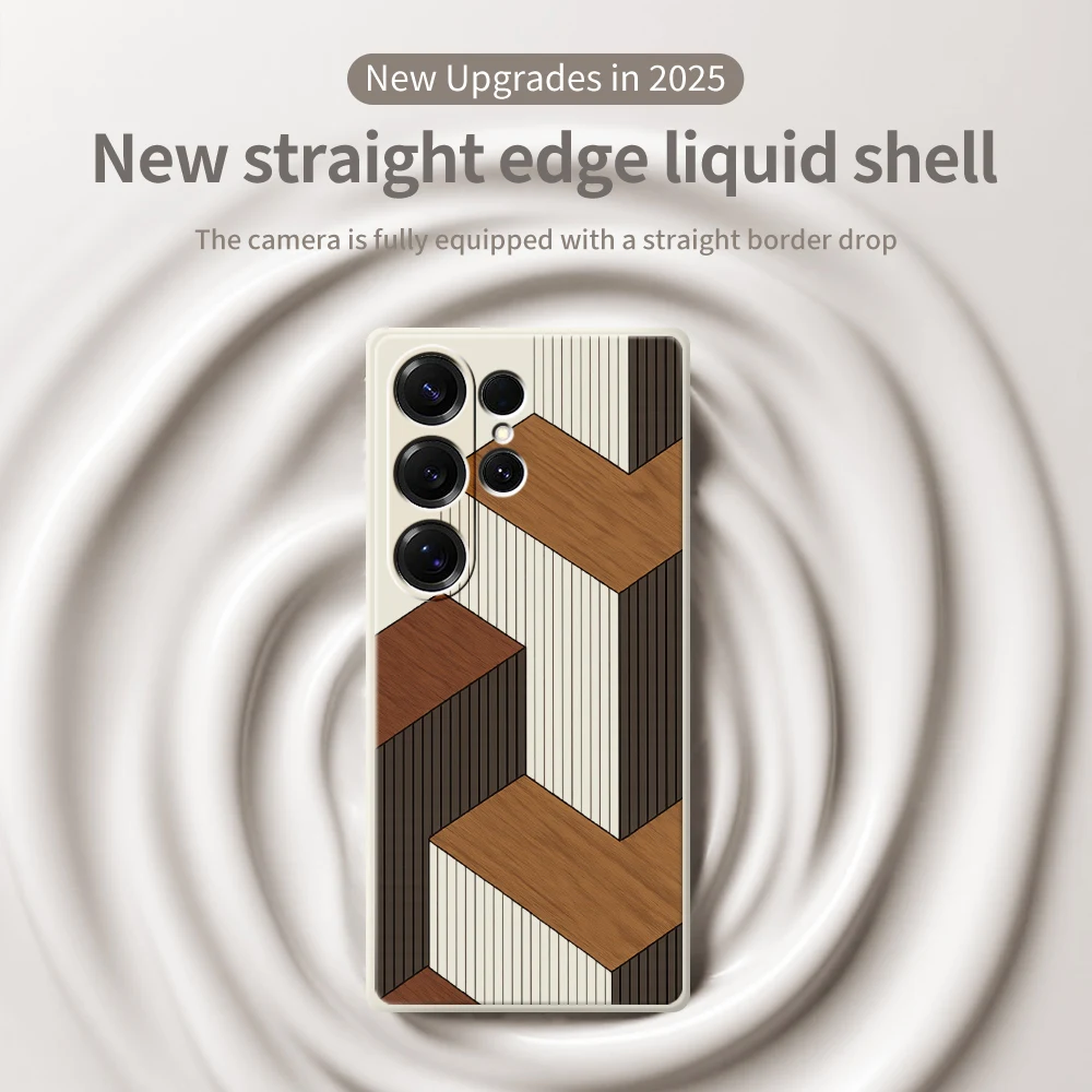 Close-up of case material and pattern