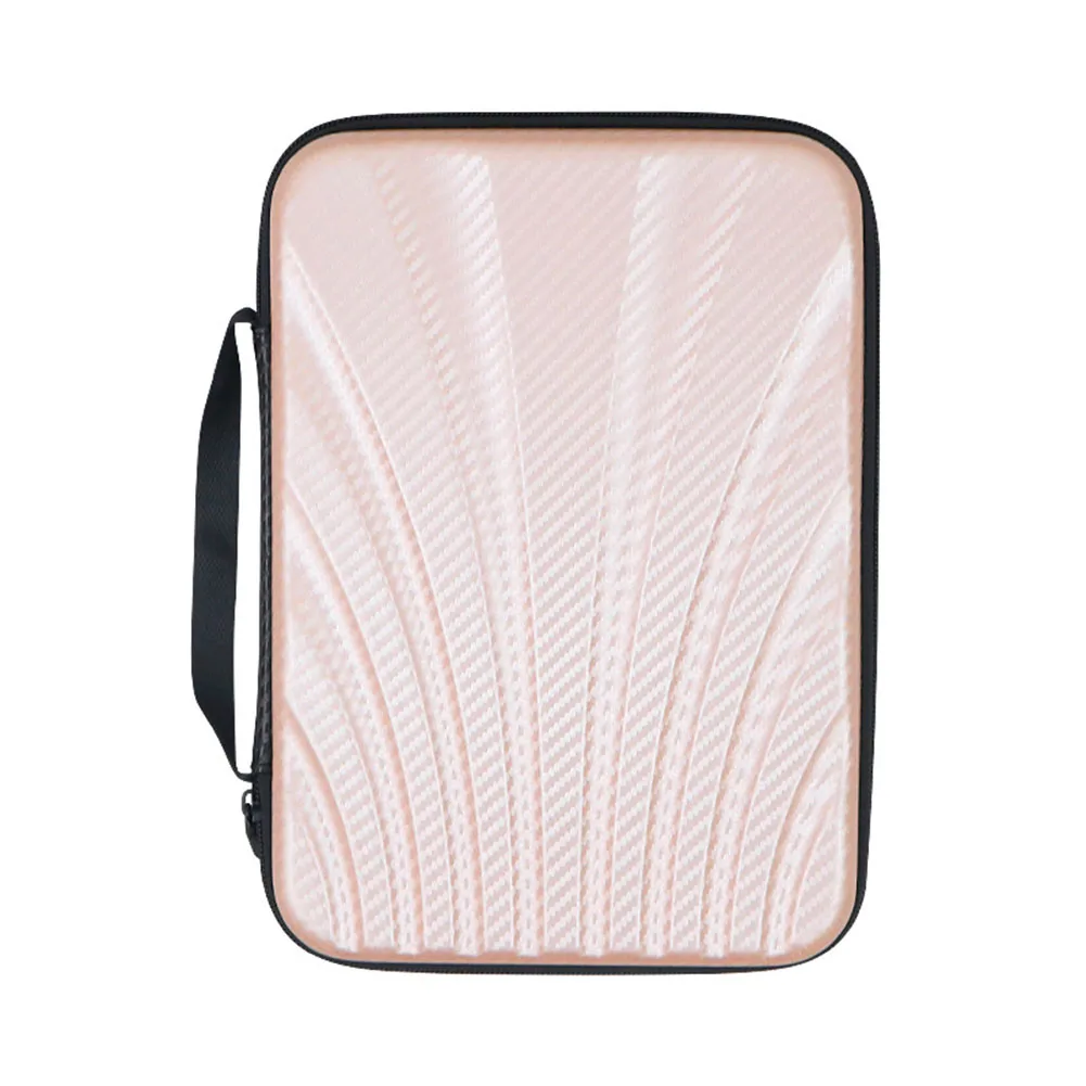 

1pc Table Tennis Racket Bag Waterproof EVA Hard Shell Table Tennis Paddle Box Case Large Capacity Storage Bags With Hand Strap